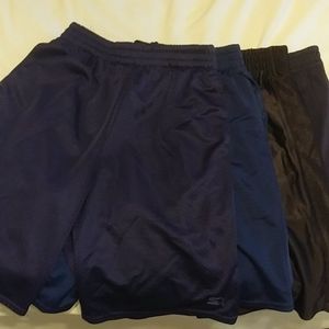 LOT 4 pairs boy's athletic shorts Starter mesh L